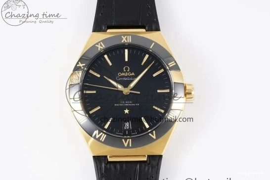 0425 UrbanStyle Constellation Black Ceramic YG VSF 1:1 Best Edition Black Dial on Black Gummy Strap A8900 Super Clone 7764